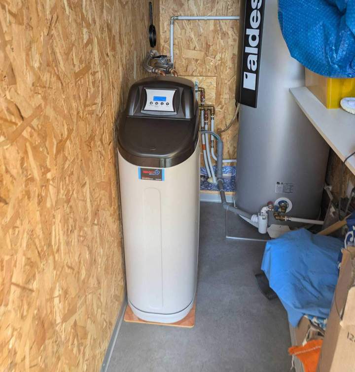 Installation adoucisseur d’eau Champanges